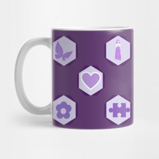 Girls Theme Puzzle Design Mug